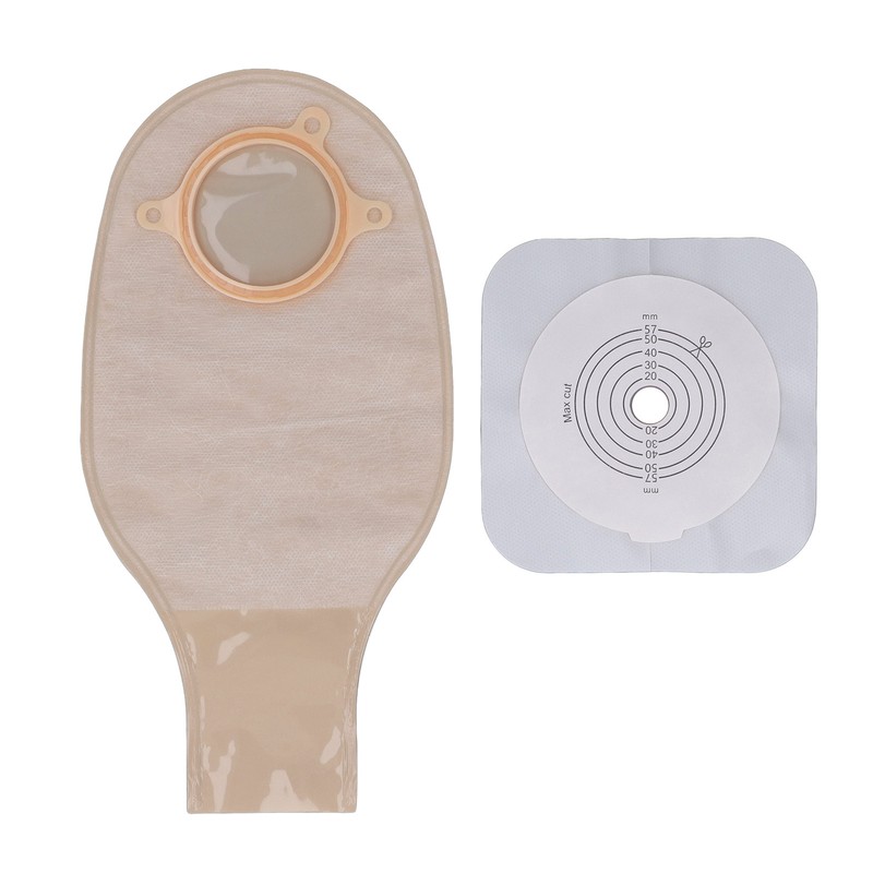 Colostomy Bag Nonwoven ABS Leak Proof Portable Ostomy Pouch for