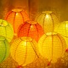 DEWEL Paper Lanterns, Openwork Carving Lanterns, LED Included, Hand Held,
