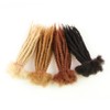 Orientfashion Textured Loc Extensions Human Hair 8-16inch 0.4cm 0.6cm And