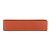 Megan 2451-07 Metal Glasses Case, Hard, Stylish, Square, Slim, Lightweight,