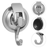Frcolor Wall Hanging Hooks, Strong Suction Cups, 2 Pieces, Stainless