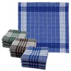 JukLoos Men's Handkerchiefs 100% Cotton Fabric Handkerchiefs 40 x 40