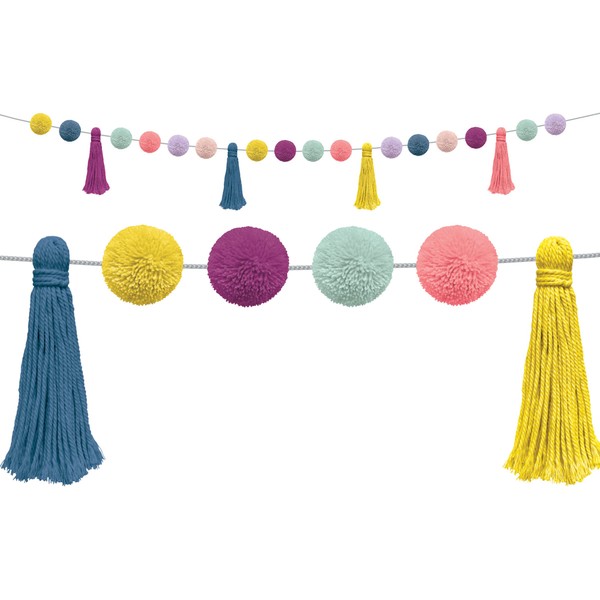Teacher Created Resources Oh Happy Day - Guirnalda de Pompones