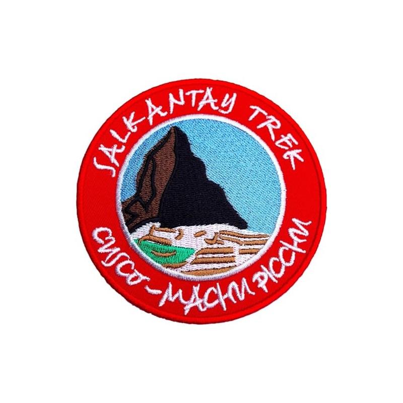 Salkantay Trek Cusco Machu Picchu 3.5" Embroidered Iron On Sew