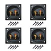 XYRSTOLR 4Pcs 2-Way Speaker Box Terminal Cup with Banana Plugs