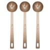 sourcing map 3pcs Single Measuring Spoon 1tbsp (3tsp, 15ml) Teaspoon/Tablespoon