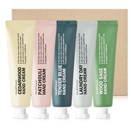 Bonita Garden hand cream 6-piece set 5+1 bonus moisturizing cream moisturizing gift - 2. Delica hand cream 5-piece set / 보니타 가든 핸드크림 6종세트5+1덤보습크림보습선물 - 2.델리카 핸드크림 5종 세트