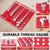 34 Bit Nut & Bolt Thread Checker, Thread Gauge Identifier