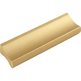 ALLES IM GRIFF Alto LA Furniture Handle 32 mm Flat Drawer Handle Width 58 mm Ideal Drawers Aluminium Matt Gold