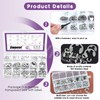 Swpeet 210Pcs 14 Sizes 304 Stainless Steel E-Clip with Tweezers