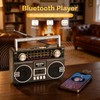 Tendak Portable Retro Radio AM/FM/SW with Dual Speakers