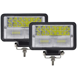 STDYSUN LED Tractor Work Lights 2PCS Approx 6Inch Combo Beam Driving Lights Work Auxiliary Lights fit for Tractor Truck Equipment Vehicle Pickup UTV ATV Golf Cart