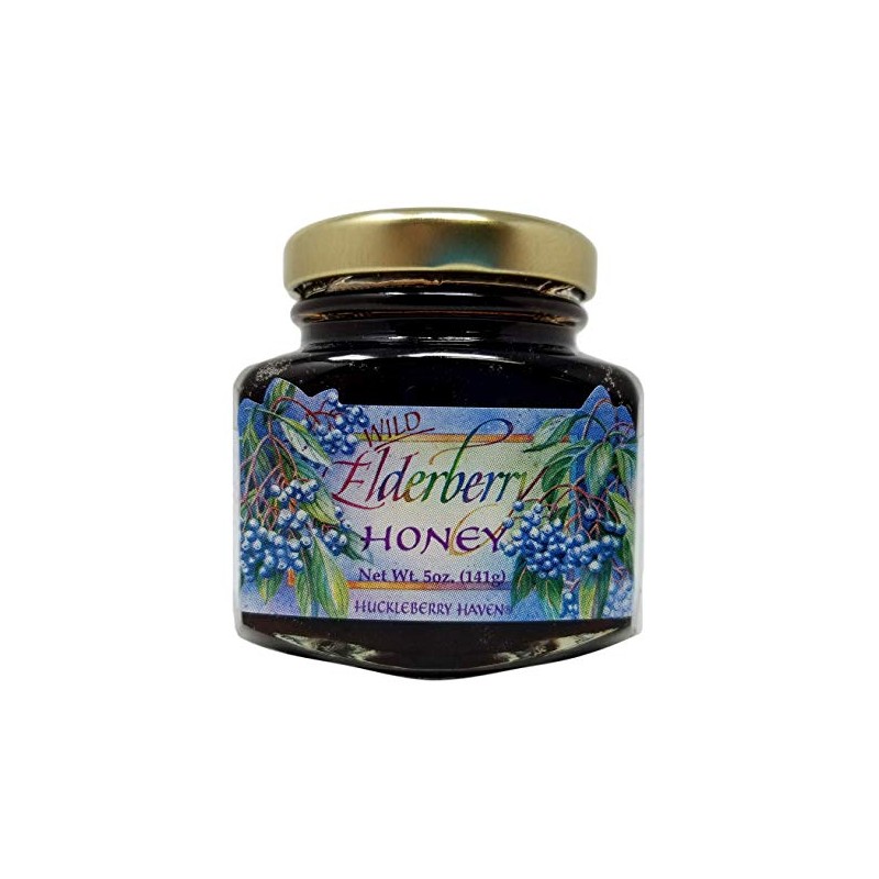 Taste The Wilderness Wild Elderberry Honey 5 oz