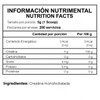 Redline Creatina Monohidratada Crimson Bulk Natural 1 Kg 200 servicios