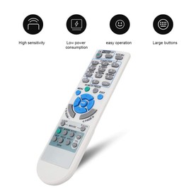 Smart Remote Control Multi-Functional Long Distance Projector Remote Control for NEC RD-448E with Low Power Consumption and Long Remote Control Distance.