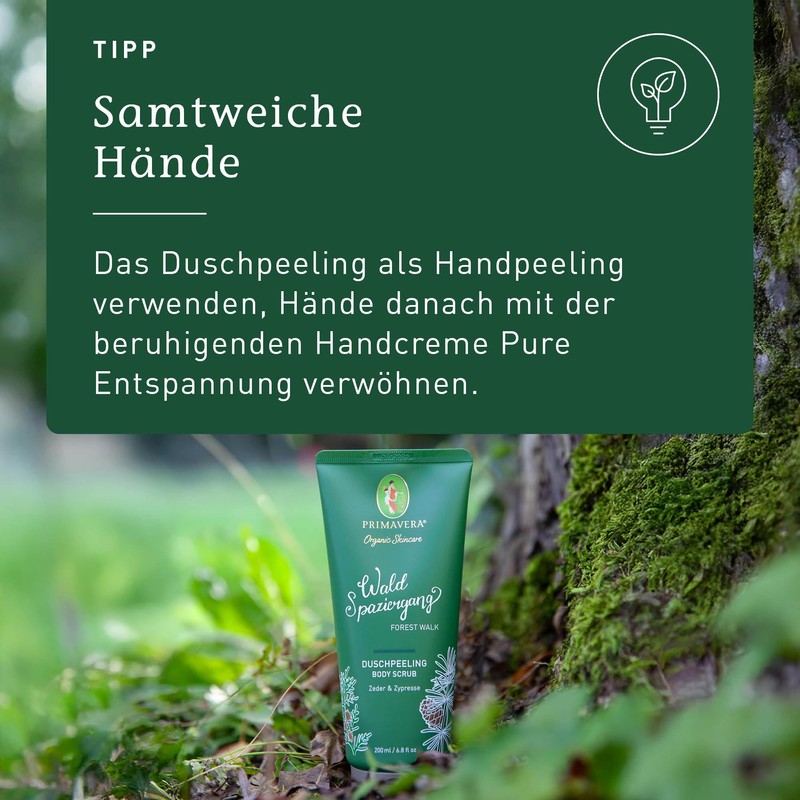 PRIMAVERA Forest Walk Shower Scrub 200 ml - Body Scrub,