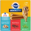 Pedigree Dentastix Large Breed Dog Treats, Original, Beef & Fresh