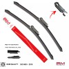 2MPLASTIC Front Windshield Wiper Blade For LINCOLN Continental 2017-2020 24"