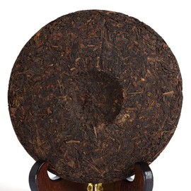 200g / 7.05oz 2006-2008 Year Ripe Shu Top Aged Lucky Dragon Puerh Tea Cake - Yunnan Pu-erh Pu erh Puer Pu'er Chinese Tea