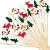 Finger food skewers, pack of 200 cocktail skewers, Christmas skewers,