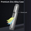 1800℃ Jet Torch Lighter,Butane Refillable Windproof Adjustable Flame Intensity with