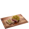 GEFU Enno High-Quality Chopping Board with Juice Groove - Walnut