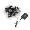 Outdoor String Light with 40 G50 Bulb Waterproof Solar USB
