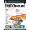 GTG Overhead Crane Inspection Poster 420 x 594 mm Synthetic