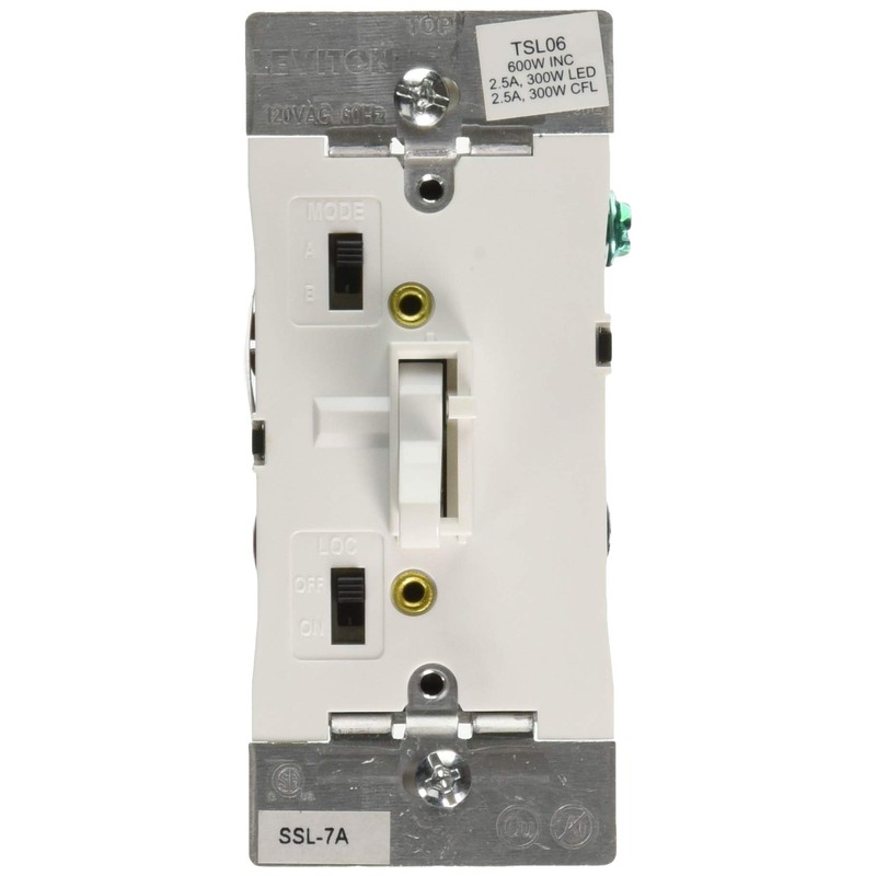Leviton R08-TSL06-1KTDimmerR08-TSL06-1Kt Single Pole/3-Way
