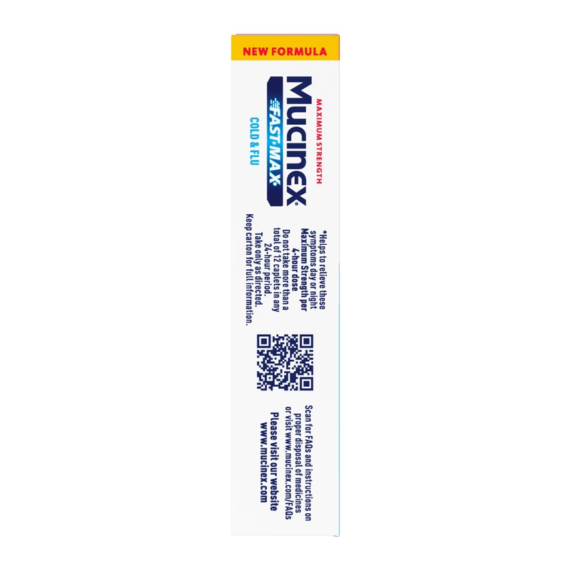 Mucinex MUCINEX? Fast-MAX? Caplets - Cold & Flu 24/20 ct.