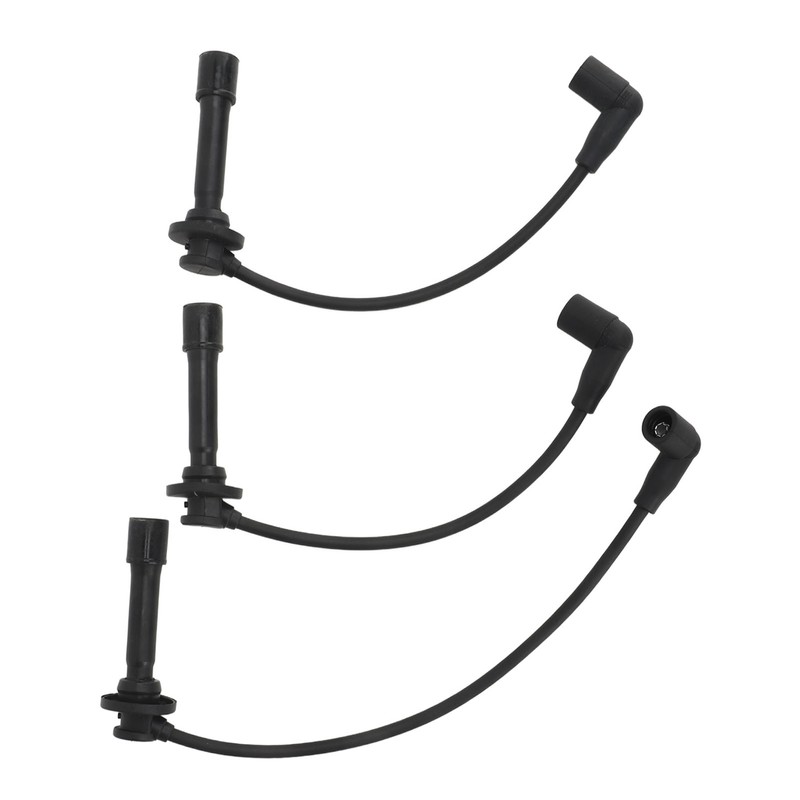 3Pcs Spark Plug Wire Kit Easy Installation MIA11722 Replacement for