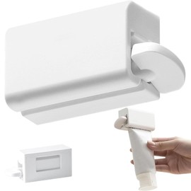 XINCHENG Toothpaste Squeezer, Plastic Toothpaste Roller Tube Squeezer, Toothpaste Dispenser for Paint, Hand Cream, Ketchup and Cosmetic Tube