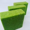 Natural Handmade citrus basil scrub cold process soap 5 oz