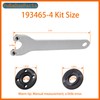 4.5" 5" 7" 5/8"-11 Universal Angle Grinder Wrench Kit (1