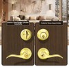 NIZADO Keyed Alike Door Lock Sets with Single Cylinder Deadbolt,