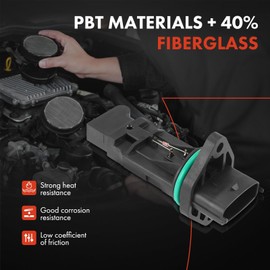 A-Premium Mass Air Flow Sensor Meter Compatible with Volvo XC90 2003-2006, S60 2001-2009, XC70 2003-2007, S80 1999-2006, C70 1999-2004, S70 1999-2000, V70 1999-2007 - 2.3L 2.4L 2.5L 2.9L