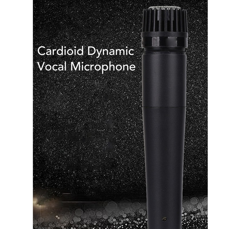 Cardioid Dynamic Vocal Microphone High Sensitivity Handheld Wired Karaoke Mic