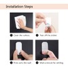Kiemeu Small Self Adhesive Hooks for Hanging Heavy Duty Stick