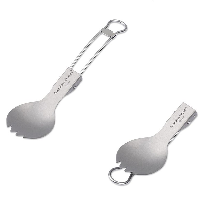 Titanium Shera Cup 450ml Folding Titanium Bowl for Outdoor Camping