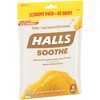 HALLS Soothe Honey Vanilla Flavor Cough Drops, Economy Pack 80
