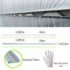 40-Pack Greenhouse Spring Wire & Lock Channel Kit | 3.28-Foot