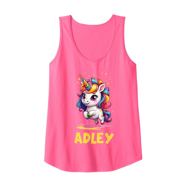 Adley Merch Unicorn Design Tank Top