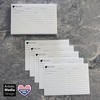 Recipe Cards - Minimalist Heart Design (Set of 50) |
