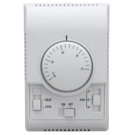 GYZOUKA Central Air Conditioning Thermostat 2 Way Conditioner Temperature Controller Switch Mechanical Control Switch 110‑220V