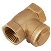 3/4" One Way Swing Check Valve BSP DN20 Female Brass