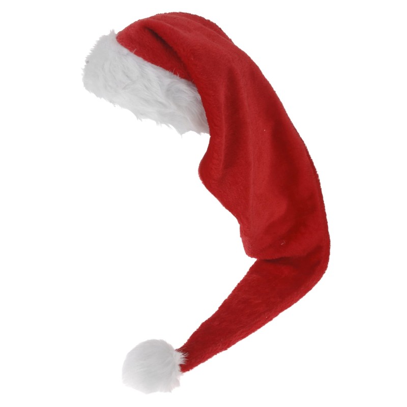 MIJOMA Christmas Hat, Santa Hat, Santa Hat with Plush Fur
