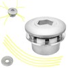 Lawn Trimmer Head Double Thread Head, Thread Head Brush Cutter,
