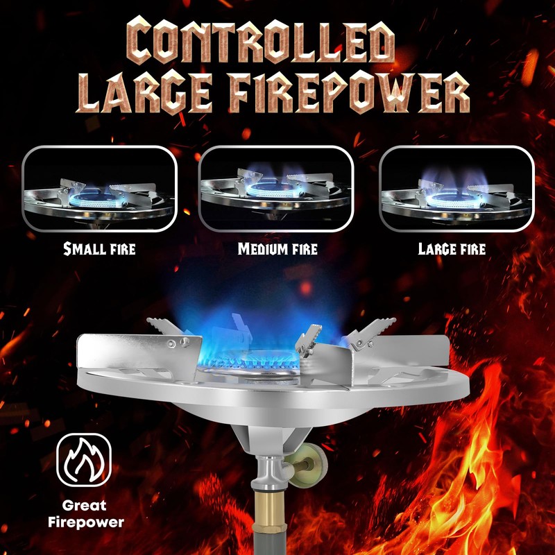 Light Weight Outdoor Propane Stove For Camping, RV travel, Outdoor,