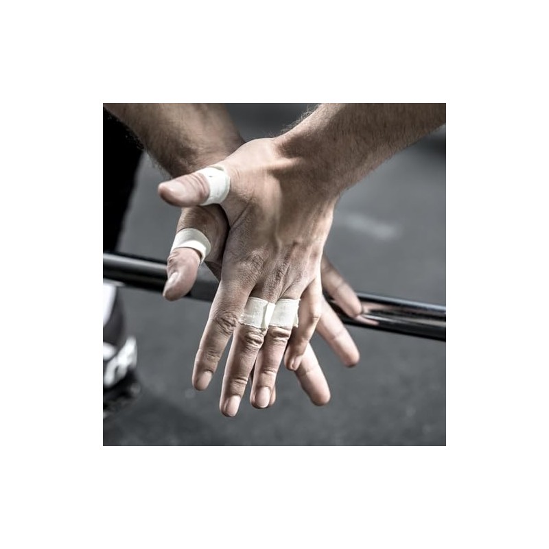 12 Rolls 9Mx1.25CM Zinc Oxide Tape,Athletic Sports Tape,Finger Bandage,Breathable,Easy Tear,Flexible,for