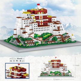 umbresen Juego de 115 bloques de construcción de ciudad de madera, coloridos juguetes educativos preescolares apilables para niños y niñas, regalos co